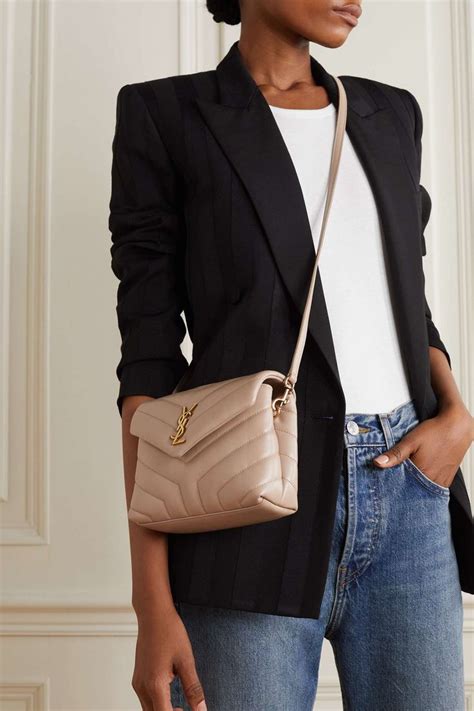 loulou monogram ysl large matelassé leather tote bag|ysl toy loulou dark beige.